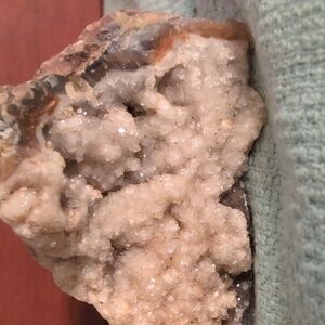 Agate With Drusy Crystals #12